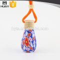 colorful hanging type car diffuser glass bottle 10ml